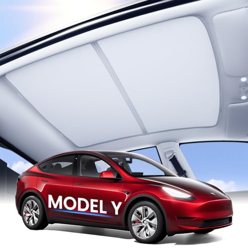 Image of Zanch Tesla Model Y Sunshade Roof for 2020-2025, Gray
