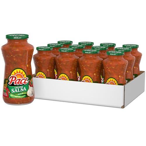 Image of Pace Chunky Mild Salsa, 24 oz Jar (12 Pack)