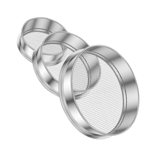 Tamis de laboratoire en acier inoxydable durable pour maillage rigoureux