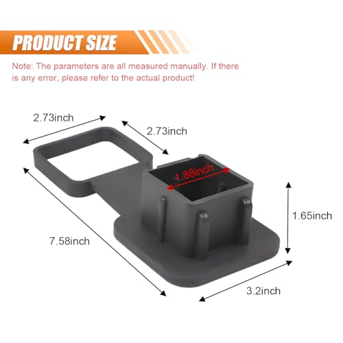 BDZMC American Flag Trailer Hitch Cover, 2\" Tow Receiver Tube Plug Insert Cap, Dust Proof Rubber Plug Cap, Car Exterior Accessories for Most Cars,Trucks, SUVs (Black Flag, 1PC)