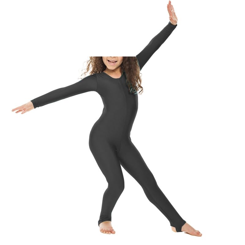 P&R DANCEWEAR LTD Tuta Da Danza Senza Piedi, A Maniche Lunghe, Con