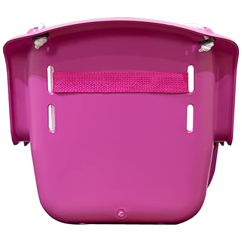Balanço Infantil De Plástico Bebê Criança Reforçado Até 30kg Rosa