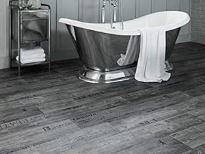 Alpha-Tex Vinylboden Schriftzüge hellbraun 3x8m