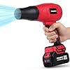 Bullseye Blower – Cordless Leaf Blower, Handheld Turbo Jet with 2 Batteries, 20V 350W Electric Air Power for Patio, Garage Cleaning and Car Drying – As Seen on TV #1