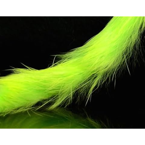 Hareline Dubbin Rabbit Fur Strips, Magnum 1/4" Cover