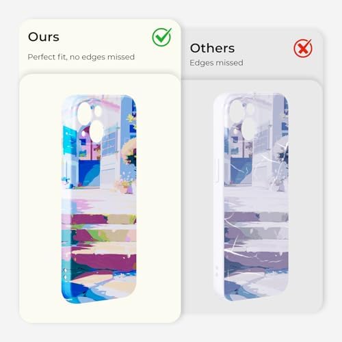 HTVRONT 6Pack Sublimation Phone Case Blanks Bulk Compatible with iPhone15Pro Max, Hard Sublimation Customize Phone Case - Glossy Sublimation Blanks Custom Phone Cover - Cell Phone Coated Basic Cases