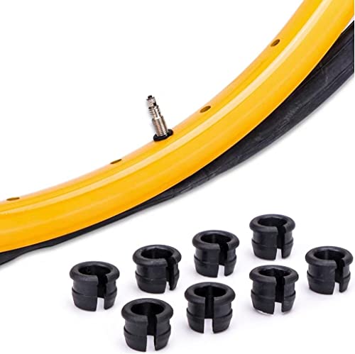 8 Pcs Schrader To Presta Valve Adapter, Rim Hole,Wheels Manufacturing Presta Valve Saver, Convert Shrader Stem Grommet, Schraeder Wheel Adaptor Converter, Schreader-Presta Hole Adapters #TOP28