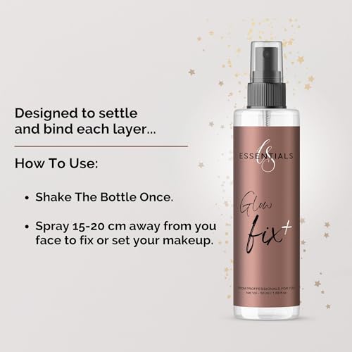 CS Essentials Glow Fix, Prep, Prime & Set It Too, (Make-Up Setting Spray) (50 ML) - Image 4