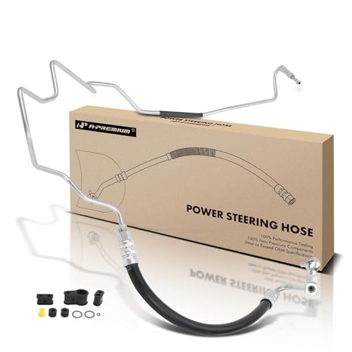 A-Premium Power Steering Pressure Hose Line Assembly Compatible with Infiniti G25 2011-2012, G37 2009-2013, Q40 2015, Q60 2014-2015, V6 2.5L 3.7L, Pump To Gear/Rack Pinion by A-Premium - Used condition - US$83.45
