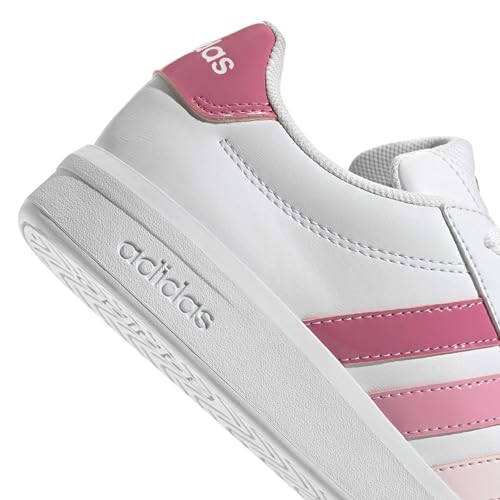 adidas Unisex Kinder Grand Court 3.0 Junior Shoes, FTWR White/Pink Fusion/Bliss Pink, 39 1/3 EU – Ansicht 6