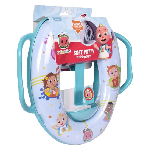 CoComelon Soft Potty Training Seat with Storage Hook, Toddlers 12M+