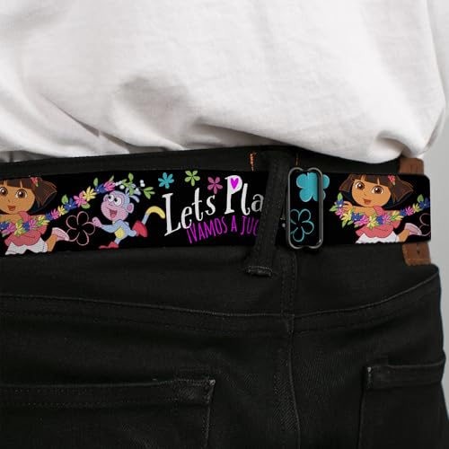 Cinturón Nickelodeon Dora la Exploradora con hebilla de seguridad para niños 4