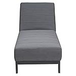 OUTLIV. Gartenliege Miami Aluminium Anthrazit