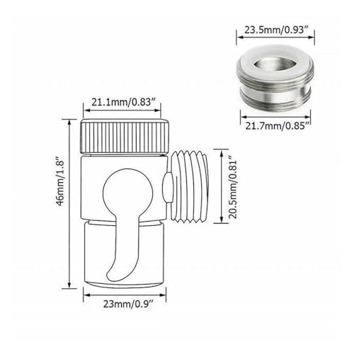 Adaptateur de robinet anti-fuite pour résoudre vos problèmes de raccordement de douche et bidet
