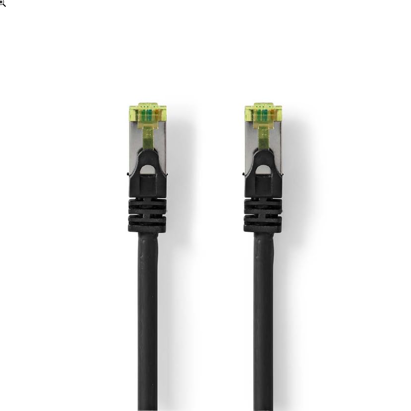 Cable de red CAT7 S/FTP RJ45 de 1,0 m contra interferencias y caídas de red