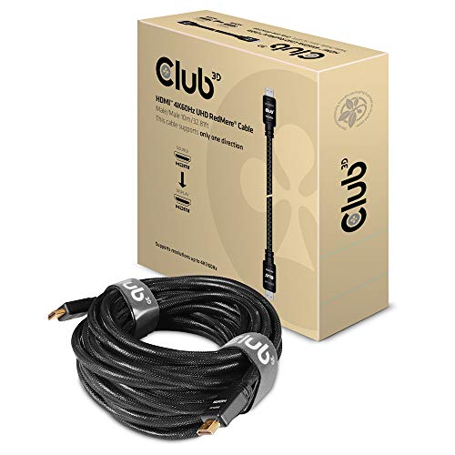Câble HDMI 2.0 4K60Hz technologie active RedMere Club 3D 10m - 2