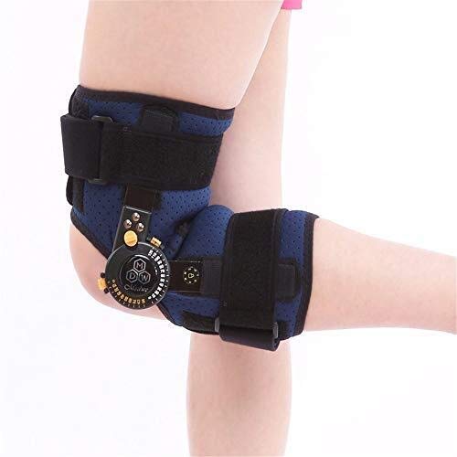 rodillera artritis mujer menisco y ligamento Estabilizador conjunto, soporte de ortesis de rodilla, protector de piernas de férula de guardia fija fractura completamente ajustable, se adapta a ambas p