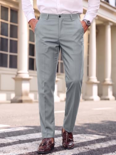 Image of TOPLOT Men's Casual Trouser | Regular Fit Design with Comfortable Structure | Clean Look with Versatile Styling | Easy Movement Fit Ideal for Casual, Office & Daily Use (5205)