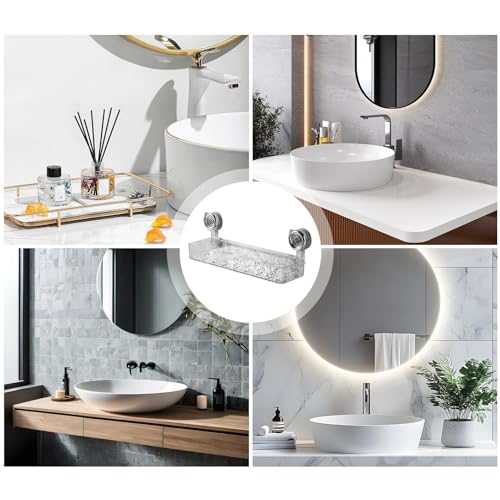 Panier de rangement de douche à ventouse sans perçage Generisch stable