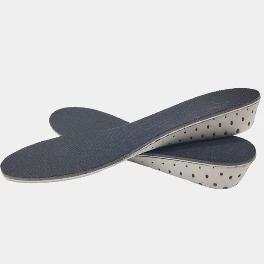 Semelle grandissante 4cm en mousse à mémoire de forme respirante pour hommes et femmes