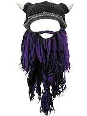 Horn Black Purple Beard