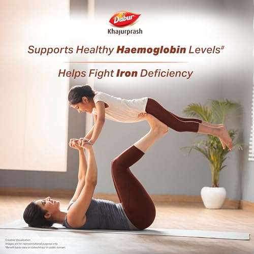 Dabur Khajurprash - 900g | Supports Healthy Haemoglobin Levels | Helps Fight Iron Deficiency - Image 5