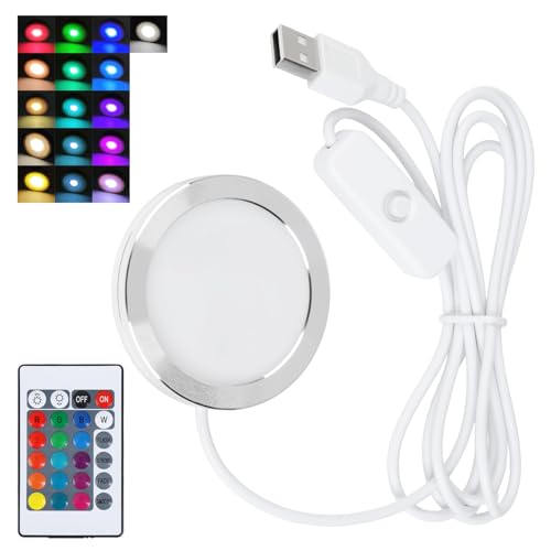 3D Drucker LED Strip Light Kit, 16 RGB Lichtmodi, Niederspannung 5V, kompatibel mit Lab A1, A1mini, P1S, P1P, X1C, Zubehör für 3D Drucker, kreative Nachtbeleuchtung, DIY Modellbeleuchtung Ersatzteile
