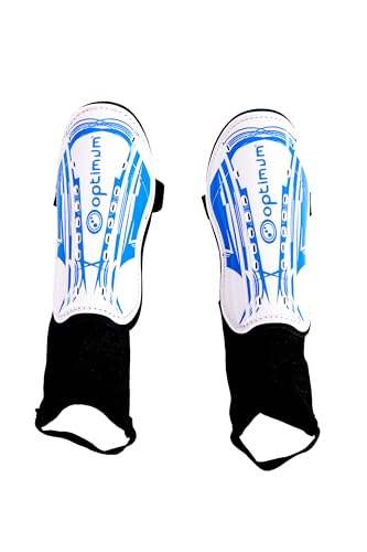 Optimum Velocidade Ankle Protect Shinguards, Strap Closure Hockey Shin Pads, Shin Protection Guard for Kids - Image 2