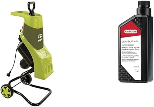 Miniatura 7 de Snow Joe CJ602E-RED triturador de madera eléctrico de 15 Amp., Verde