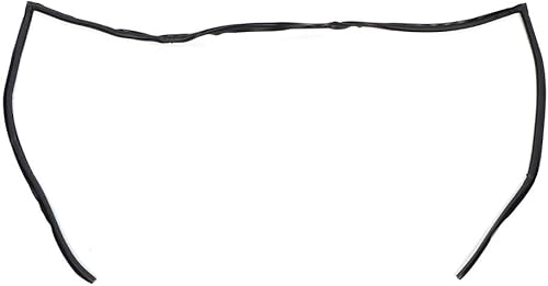 Miniatura 2 de Qiilu - Sello de moldeo superior para parabrisas trasero, sellos de moldeo de goma para parabrisas trasero 51317027916 para 525i 528i 530i 535i M5