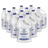 (12 Gallon) - Liquid Chlorine Bleach, for Laundry, Household and Commercial Cleaning, Multipurpose Cleaner, 1 Gallon Jugs.…