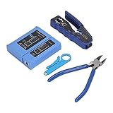 [Sertissage efficace] Ce kit d'outils de sertissage RJ45 permet une installation et une réparation rapides des câbles réseau, améliorant ainsi l'efficacité de votre travail.