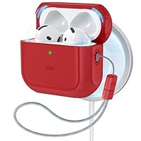 Custodia ESR Per AirPods 4 (2024) - Compatibile Con MagSafe, Protezione Antiurto. Design Cyber, Blu - Foto 11