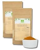 Shawarma Gewürz für Fleisch 200g (2*100g) von der Grünen Essenz - Gewürz für Schawarma-Wraps - Arabische Orientalische Gewürzmischung - ideal für Hammelfleisch und Lammfleisch sowie Gyros (200 Gramm)