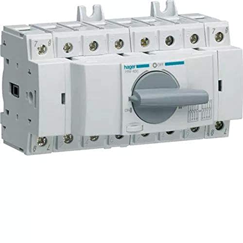 Inverseur modulaire 4x63A I-0-II commande frontale directe - 2