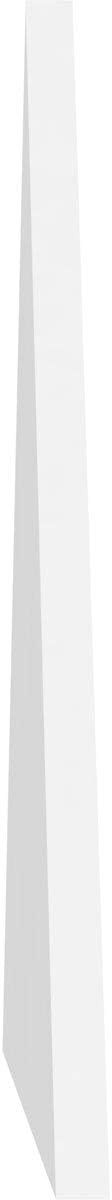 Ekena Millwork GVPTR32X1601SN Triangle Surface Mount PVC Gable Vent, Factory Primed White