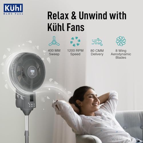 Image of KUHL Exzel H1 BLDC Desert Cooler with Mist Humidifier, Silver