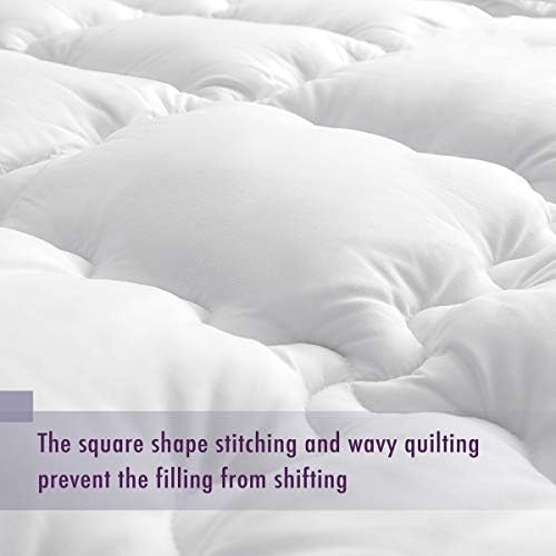 MEWAY Hypoallergenic 1000g Filling Microfiber 5cm thick Mattress topper 150 * 200cm (King)