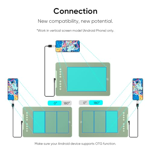 Image of XPPen Deco 01 V3 10x6 Drawing Tablet | 16K Pressure Pen | Battery-Free Stylus | 8 Hotkeys | for OSU Gaming & Teaching | PC /Mac /Android /ChromeOS Compatible | Green