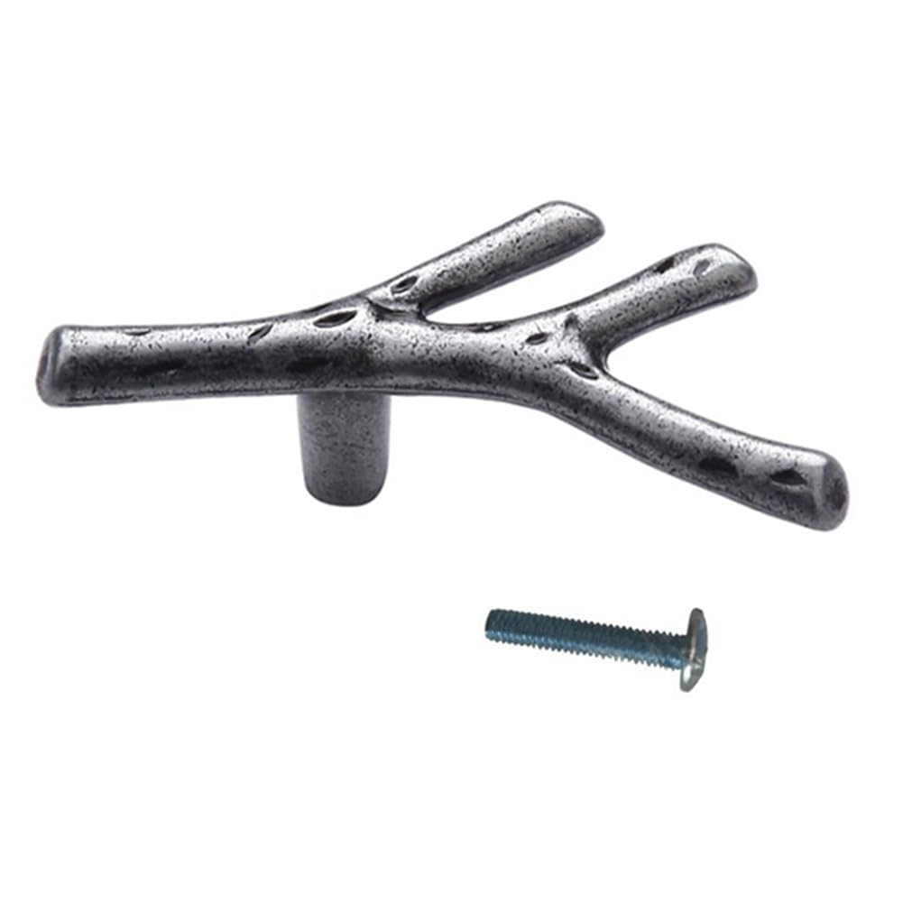 Kahdsvby Antique Silver Furniture Handle Zinc Alloy Tree Branch Accessories Kitchen Cabinet Handle 69Mm Drawer Knobs Door Handles Hardware