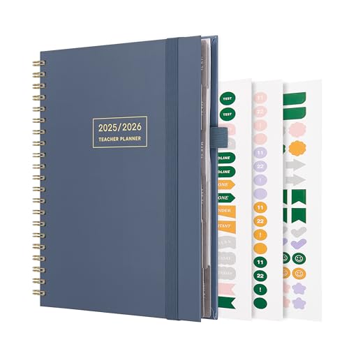 And Per Se Teacher Planner 2025-2026 Academic Year -Teacher Lesson Planner from July 2025 to June 2026, 8.5