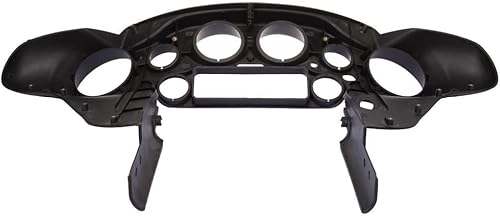 Miniatura 3 de Carenado interior de murciélago delantero de efecto carbono compatible con Harley Touring 1996-2013 Street Glide Electra Glide FLHT FLHTC