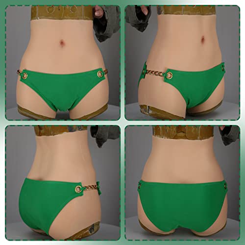 Calcinhas de silicone escondendo roupa íntima realista falsa no maricas boxer boxer cuecas hip realç