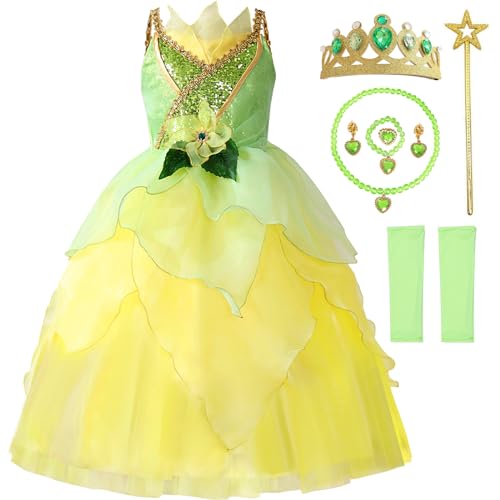 Image of TYHTYM Belle Costumes Dress Up Party Girls Princess Cosplay Halloween Kids Ball Gown 2-13Years