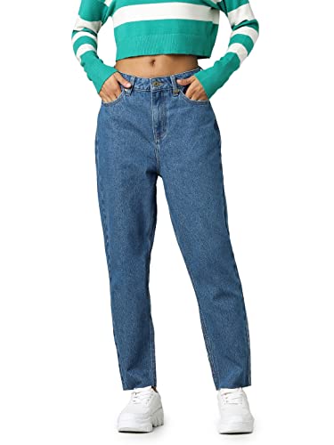 Image of ONLY Women's Mom Fit High Rise Jeans