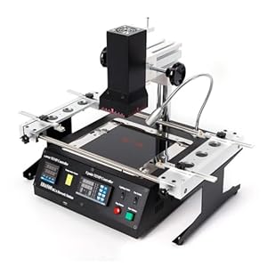 Infrarood Rework Station Ir6500, BGA Rework Workstation Lasser Soldeerstation Rework Station Verwarmingsdesoldeerstation voor Laptop Moederboards, Desktop Computer