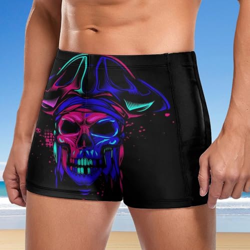 Short de bain crâne coloré pour vos sessions plage et piscine