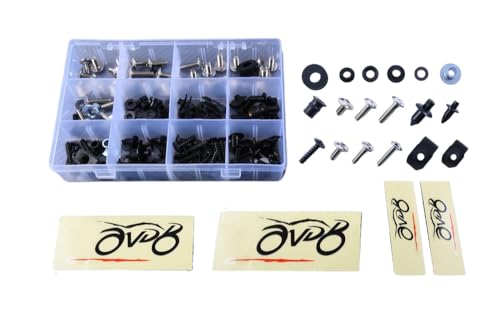 Kit visserie carénages M5 M6 Suzuki SV650 N SVS 1999 2000 2001 2002 aluminium