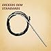Harman Heatilator Black ESP Thermistor Probe, Fits Pellet Stoves, Coal One Year Warranty, Replacement Part # 3-20-00744