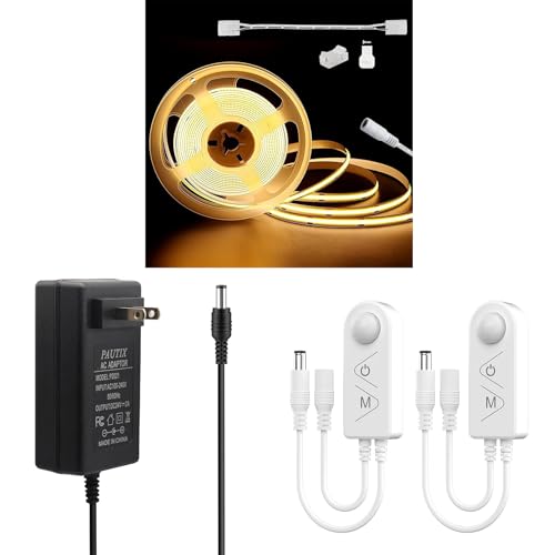 Tira LED COB PAUTIX 6.1 m 3000K Blanco cálido miniatura 1